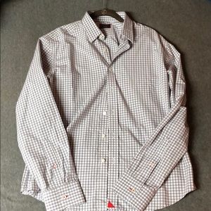 Untuckit men’s long sleeve button down medium
